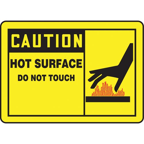 SBB082-"Hot Surface" Sign