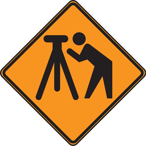 SEK490-Surveyor Rigid Construction Sign
