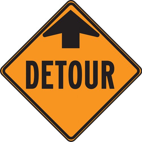 SEK494-"Detour" Sign