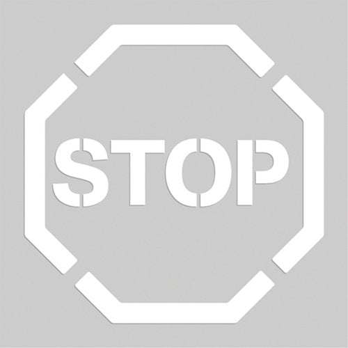 SEK519-Floor Marking Stencils - Stop