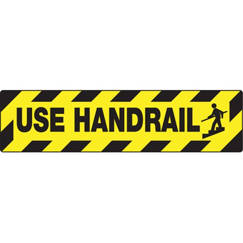 SEK527-"Use Handrails" Skid-Gard™ Floor Sign