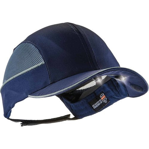 SEM593-Skullerz® 8960 Long Brim Bump Cap with LED Lighting