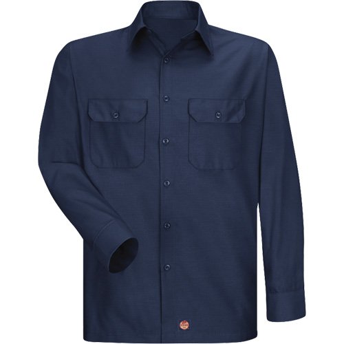 SEU220-Men's Solid Rip Stop Shirt