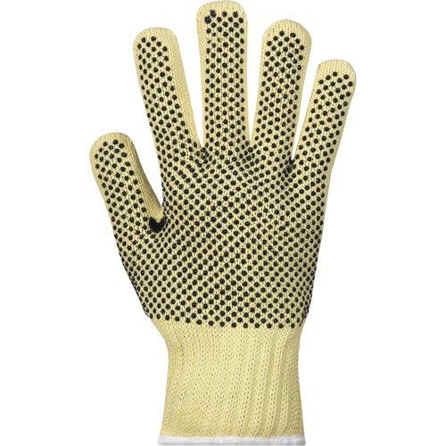 SF884-GLOVE DOT BOTH SIDE SMALL KEVLAR YELLW 118GR/PR