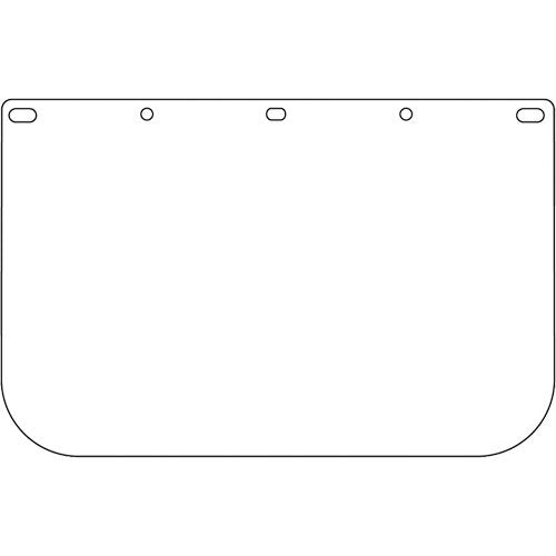 SFZ559-Dynamic™ Die Cut Faceshield Visor