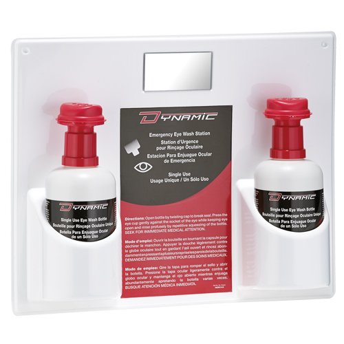 SGA889-Dynamic™ Single-Use Eyewash Station with Isotonic Solution