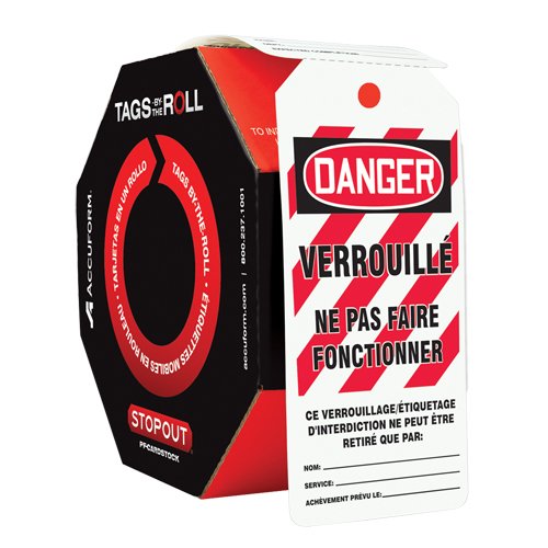 SGC242-Tags By-The-Roll Lockout Tags