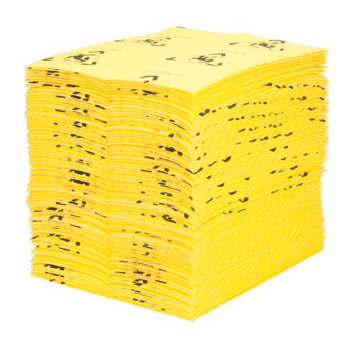 SGC493-Caution Pads - High Visibility Absorbents