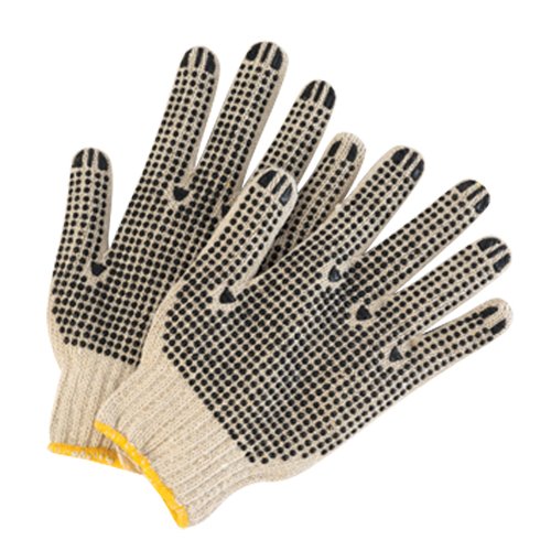 SGC762-String Knit Gloves with Palm Dots