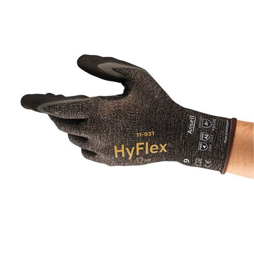 SGF683-HyFlex® 11-931 Lightweight Palm-Dipped Gloves