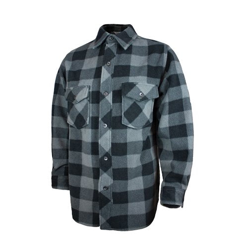 SGG765-Plaid Solar Fleece Shirt