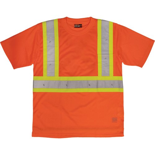 SGG914-Short-Sleeved Safety T-Shirt with Pocket