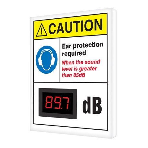 SGH820-Decibel Meter Sign