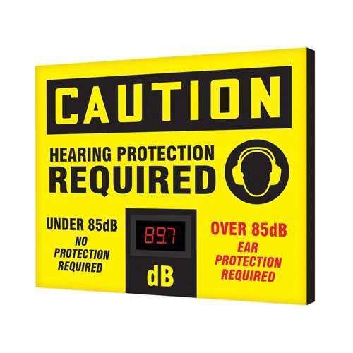 SGH824-Decibel Meter Sign