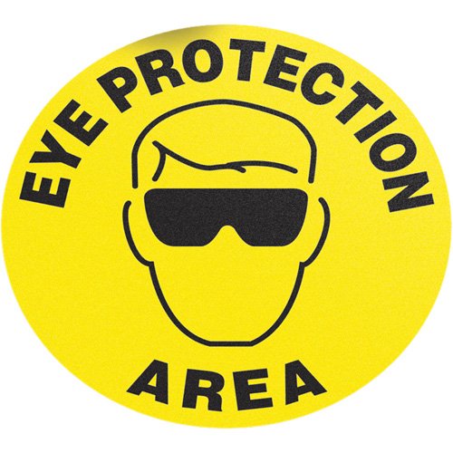 SGH832-"Eye Protection" Slip-Gard™ Floor Sign