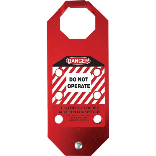SGH859-Stopout® OSHA Danger Aluma-Tag™ Do Not Operate Hasp