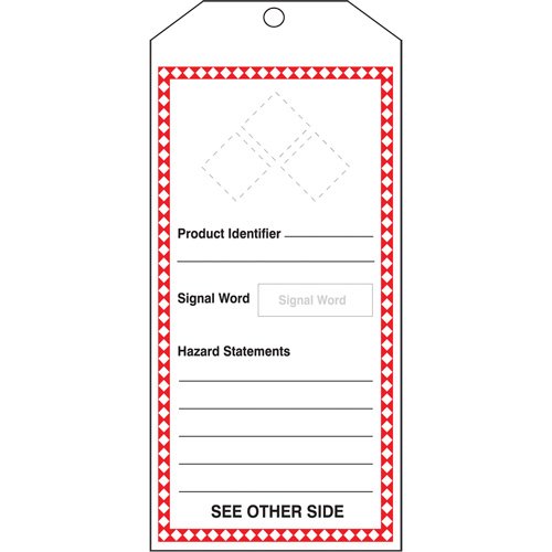 SGH886-GHS Jumbo Safety Tag