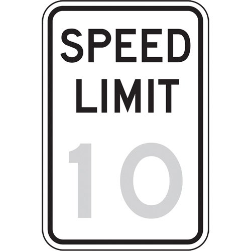 SGH901-10 Km Speed Limit Sign