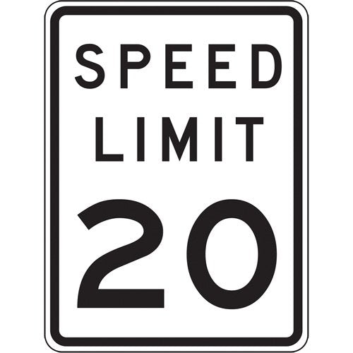 SGH904-20 Km Speed Limit Sign