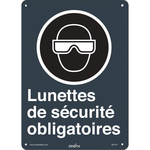 SGI141-Lunettes de sécurité CSA Standard Safety Sign