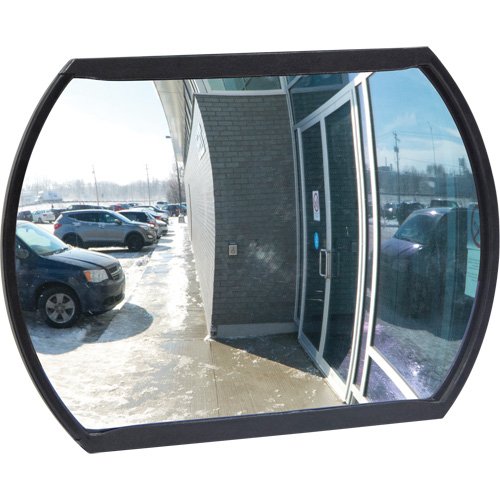 SGI557-Roundtangular Convex Mirror with Bracket