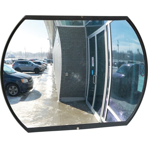 SGI558-Roundtangular Convex Mirror with Bracket
