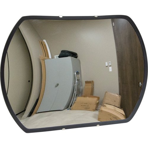 SGI561-Roundtangular Convex Mirror with Bracket