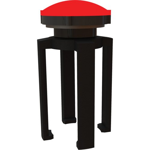 SGL034-PLUS Barrier System Strobe Light Bracket & Red Strobe Light
