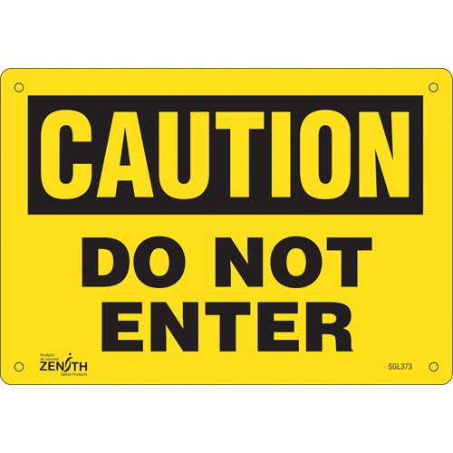 SGL373-"Do Not Enter" Sign