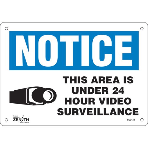 SGL433-"24 Hour Surveillance" Sign