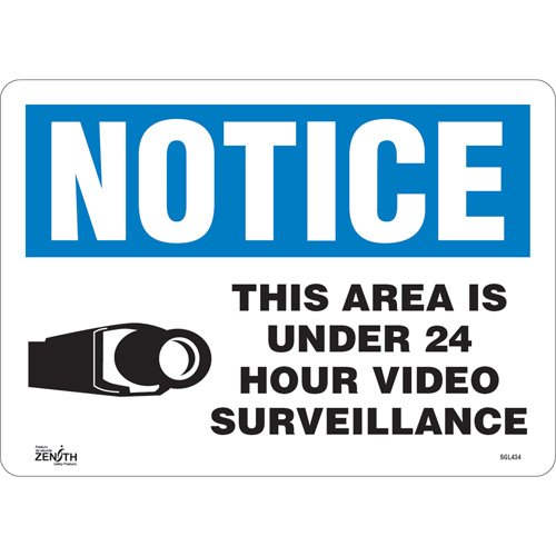 SGL434-"24 Hour Surveillance" Sign