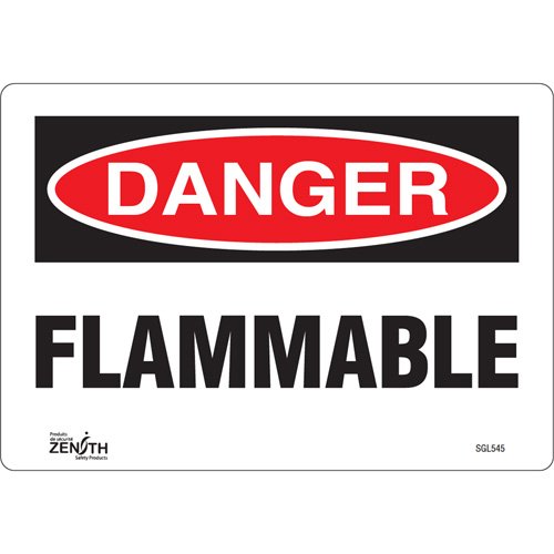SGL545-"Flammable" Sign
