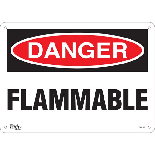 SGL550-"Flammable" Sign