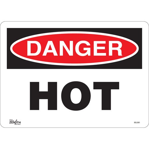 SGL560-"Danger Hot" Sign