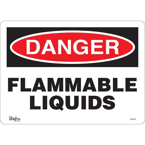 SGL572-"Flammable Liquids" Sign