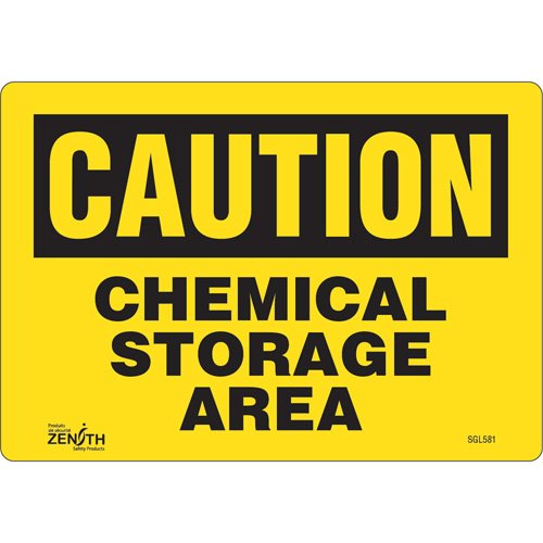 SGL581-"Chemical Storage Area" Sign