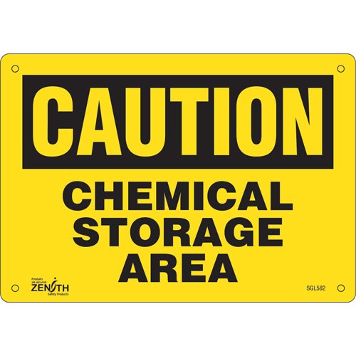 SGL582-"Chemical Storage Area" Sign