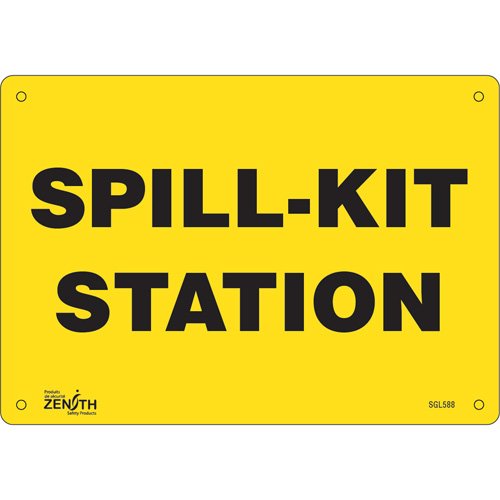 SGL588-"Spill Kit Station" Sign