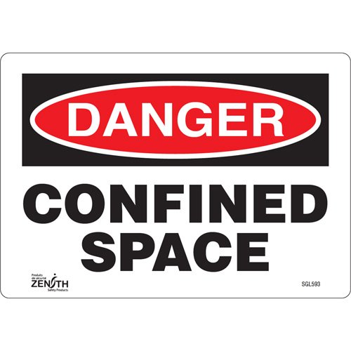 SGL593-"Confined Space" Sign