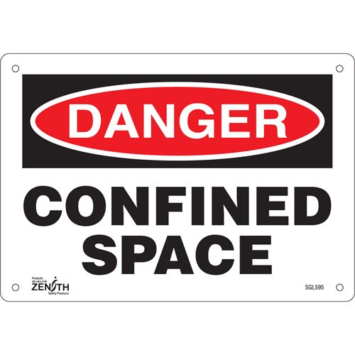 SGL595-"Confined Space" Sign