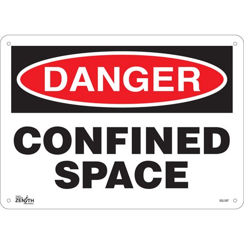 SGL597-"Confined Space" Sign