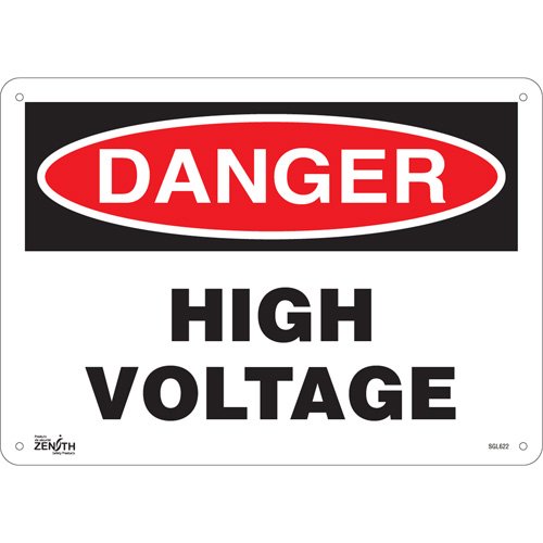 SGL622-"High Voltage" Sign