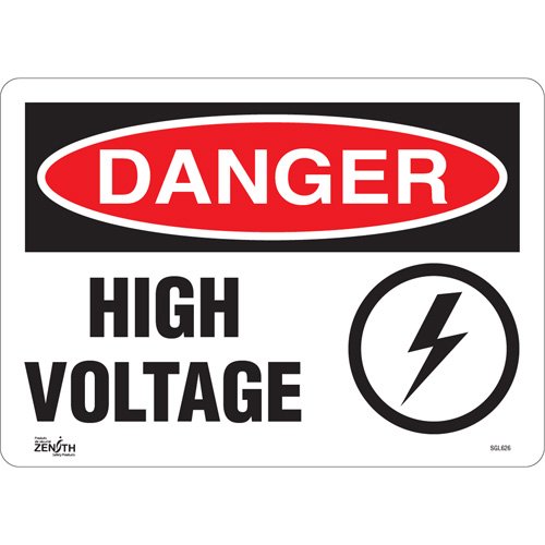 SGL626-"High Voltage" Sign