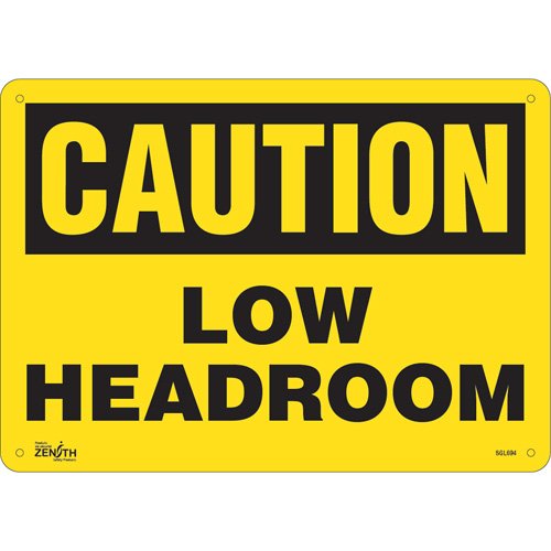SGL694-"Low Headroom" Sign