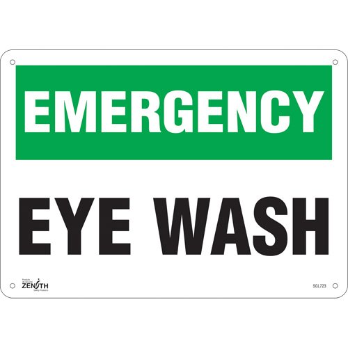 SGL723-"Eye Wash" Sign