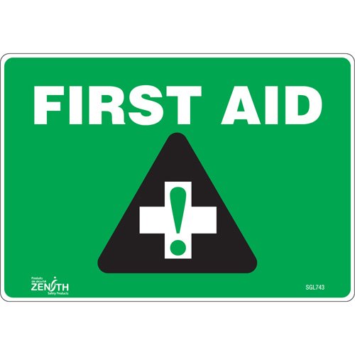 SGL743-"First Aid" Sign
