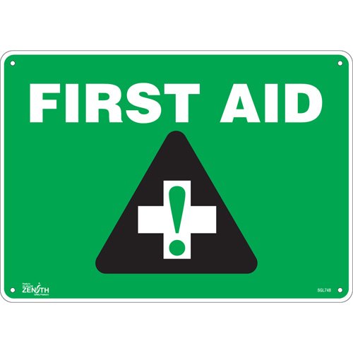 SGL748-"First Aid" Sign
