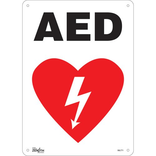 SGL771-"AED" Sign