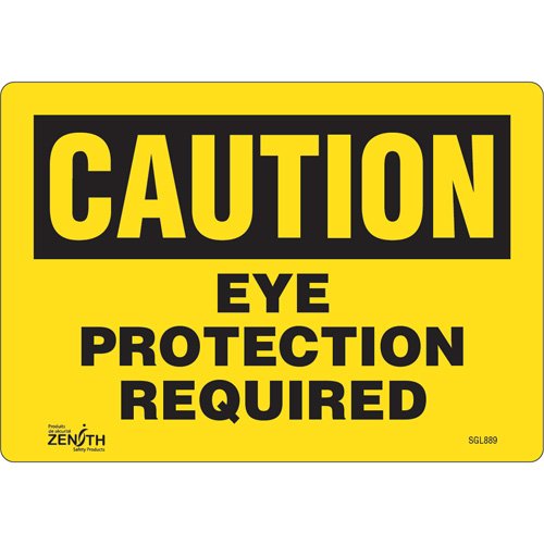 SGL889-"Eye Protection Required" Sign