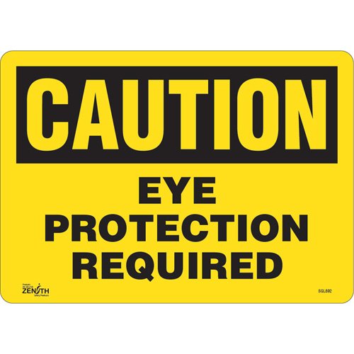 SGL892-"Eye Protection Required" Sign
